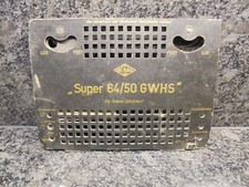Rückwand DDR EAK Super 64/50 GWHS Dampfradio