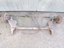 Hinterachse Achse Hinten Opel Astra F Limousine Trommelbremse ohne ABS F87666