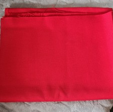 Hardanger Stoff  B:113cm L:123cm  rot für Hardanger Stickerei.