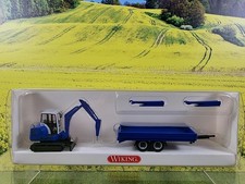 1:87 Wiking 658 40 36 Schaeff HR 18 Mini Bagger mit Hydraulikhammer OVP / S07