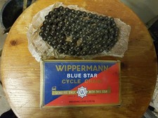 Fahrrad Kette Fahrradkette Wippermann Blue Star 108 1/2x1/8" 112 Glieder links