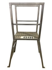 Edelstahl Brückenleiter Podestleiter Podesttreppe Plattformtreppe Treppe 49486