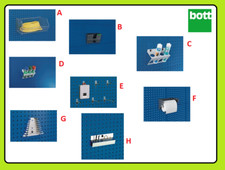versch. Halter für Lochplatte von Bott