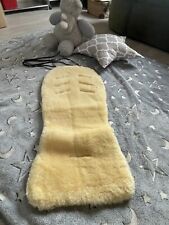 Lammfell Buggy/Kinderwagen Wie