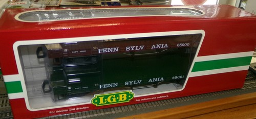 Lgb 43600 rungenwagen set - us,