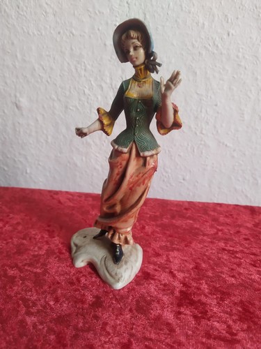 Figur dame mit hut 16 - dame,