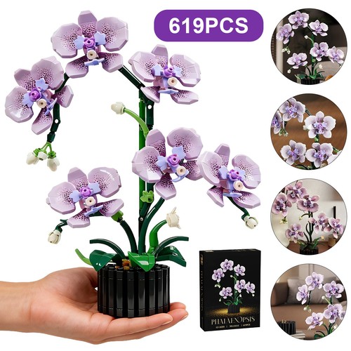 Orchidee blumen klemmbausteine - blumen,