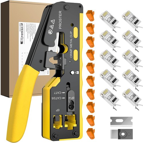 Rj45 crimpzange 10 cat7 - 10,