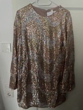 NEU - H&M Paillettenkleid