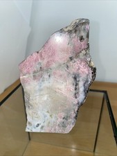 Rhodonit Zwei Seiten geschliffen Heilstein Kärnten 570g