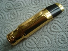 1950s OTTO LINK TONE MASTER tenor sax saxophone mouthpiece .110" tip  goldplated