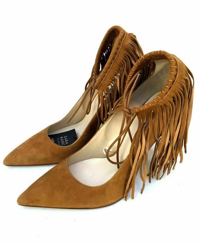 Zara damen leder absatzschuhe - zara,