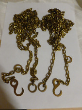 MESSING UHR ZUGKETTEN FÜR KETTENZUGWERKE-AUGENWENDER-KUCKUCKSUHR KETTEN-WANDUHR7