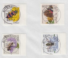 BUND: Mi.-Nrn. 1202 - 1205 Jugend 1984,Bienen, Luxus-Vollstempel