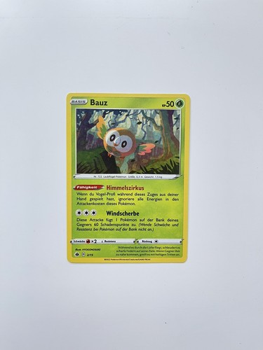 Pokemon karte bauz holo - pokemon, 2/15