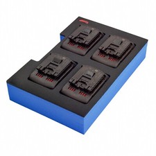 APTEX Schaumeinlage für 4x Bosch Akkus GBA 18V für halbe L-Boxx 102 und 136