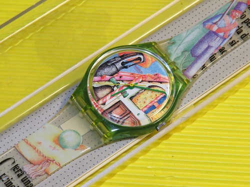 Swatch von 1993 le chat - -,