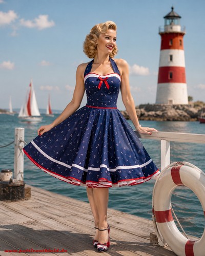 Kleid 50er jahre - kleid, zum