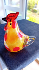 Glas figur hahn murano - -,