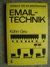 Emailtechnik - DDR Lehrbuch - emaillieren Email Technologie Herstellung