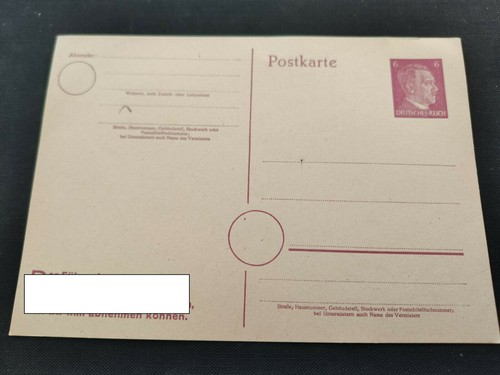 Postkarte ganzsache deutsches - postkarte,