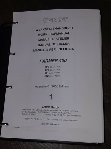 Fendt farmer 400 - fendt, 409
