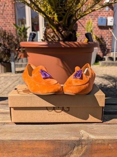 Wildleder mokassins slipper - wildleder,