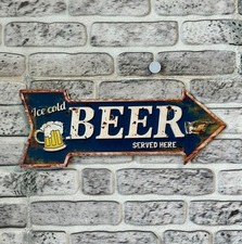 Blechschild ice cold - blechschild,
