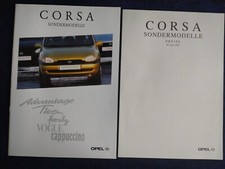 Opel corsa sondermodelle - opel,