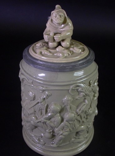 Mettlach bierkrug stein 485 - mettlach,