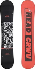 HEAD Progress 154 Snowboard All Mountain Board Hybrid Camber schwarz 2025 NEU