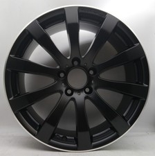 Einzel Alu Felge Tomason TN4 8,5x18 ET40 LK114,3 Matt Schwarz Felgenhorn silber