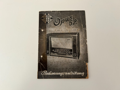 Telefunken opus - telefunken,