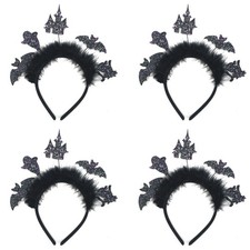 4x GLITZER HEXEN HAARREIF