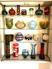 DDR-Glaskunst "Samml. 22 Objekte" / Schaedel*Koch*Bäz-Dölle*Schmidt*Greiner-Mai