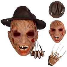 Freddy krüger maske kostüm - freddy,