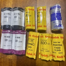 Rollfilm Konvolut 120 Kodak