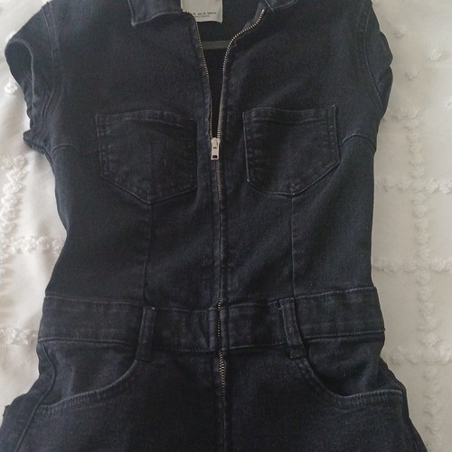 Bershka damen denim overall - damen, xs