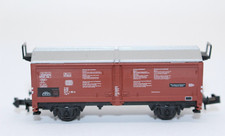 n3446, Alter Minitrix Hubdach Wagen Schiebewandwagen der DB TOP Spur N