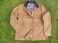 Damen Biker Jacket Wachsjacke