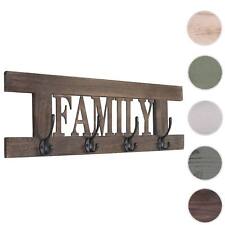 Wandgarderobe HWC-C60 Family, Garderobe, Shabby-Look Vintage 60x21cm