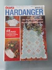Zeitschrift Hardanger Sticken Stickerei Durchbruchtechnik 48 Modelle Handarbeit 