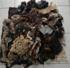 Fellreste – Pelzreste – ca. 1,6 kg – Paket Nr. 2