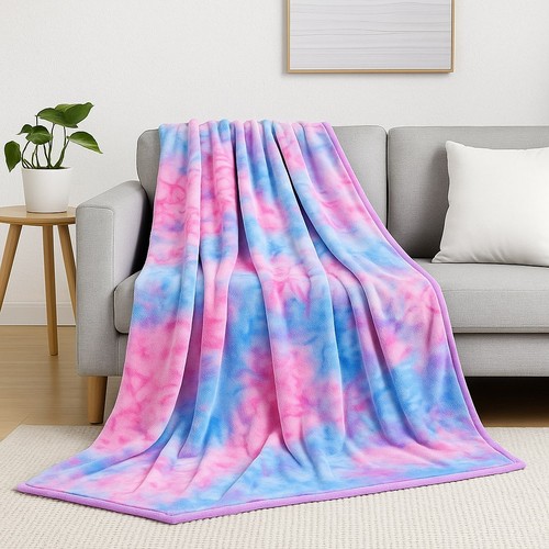 Kuscheldecke flauschig 127x152 - flauschig,