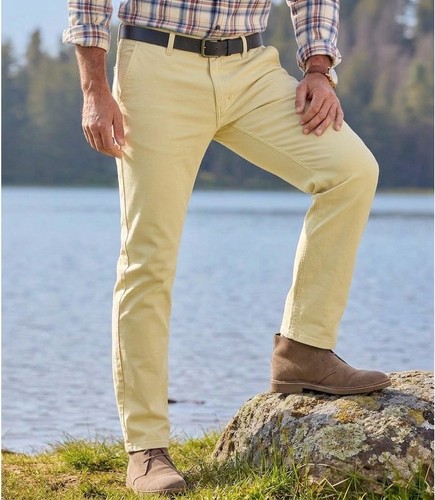 100 baumwolle herren chino - herren,