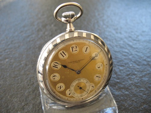 Taschenuhr silber 800 audemars - taschenuhr,