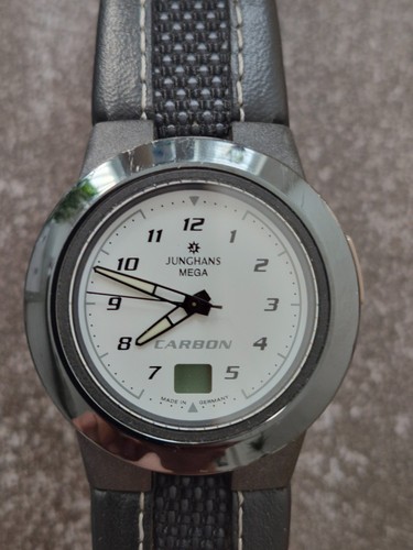 Junghans mega carbon herrenuhr - carbon,