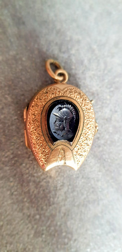 Biedermeier medaillon - biedermeier,