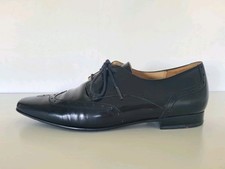 Halbschuhe / Schnürschuhe / Budapester, Lloyd, Gr. 38,5, schwarz, Leder, Brogue