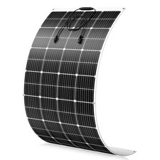 Flexibel Solarpanel 200W Solarmodul Monokristallin für Wohnmobil Auto Camping